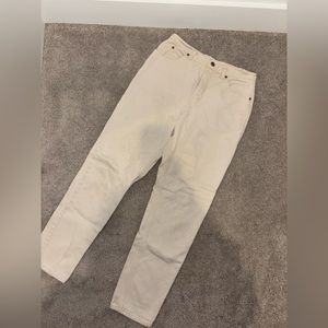 White Calvin Klein Jeans